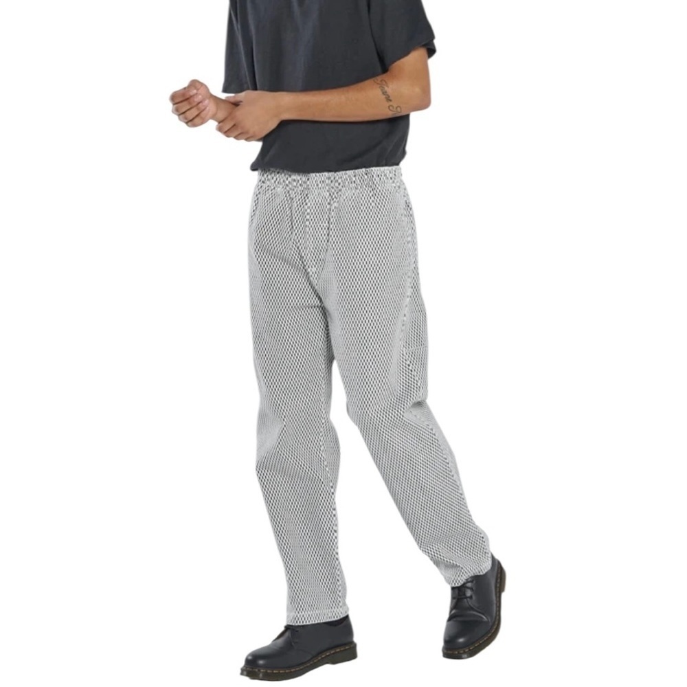 Thrills Monochrome Organic Cotton Fabric Mens Pants